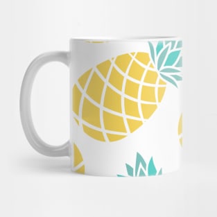 Pineapple Pattern Prints Pineapples Fruit Mug